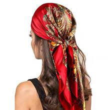 90cm�羳ɫ���󷽽���ͷ���¿��ͷ���ż�Լŷ������bandanas