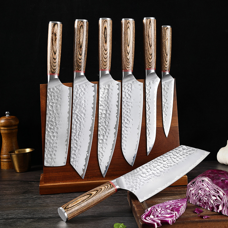 Set Of Knives, Chef's Knife, Kitchen Knife, Slicing Knife, Colorful...