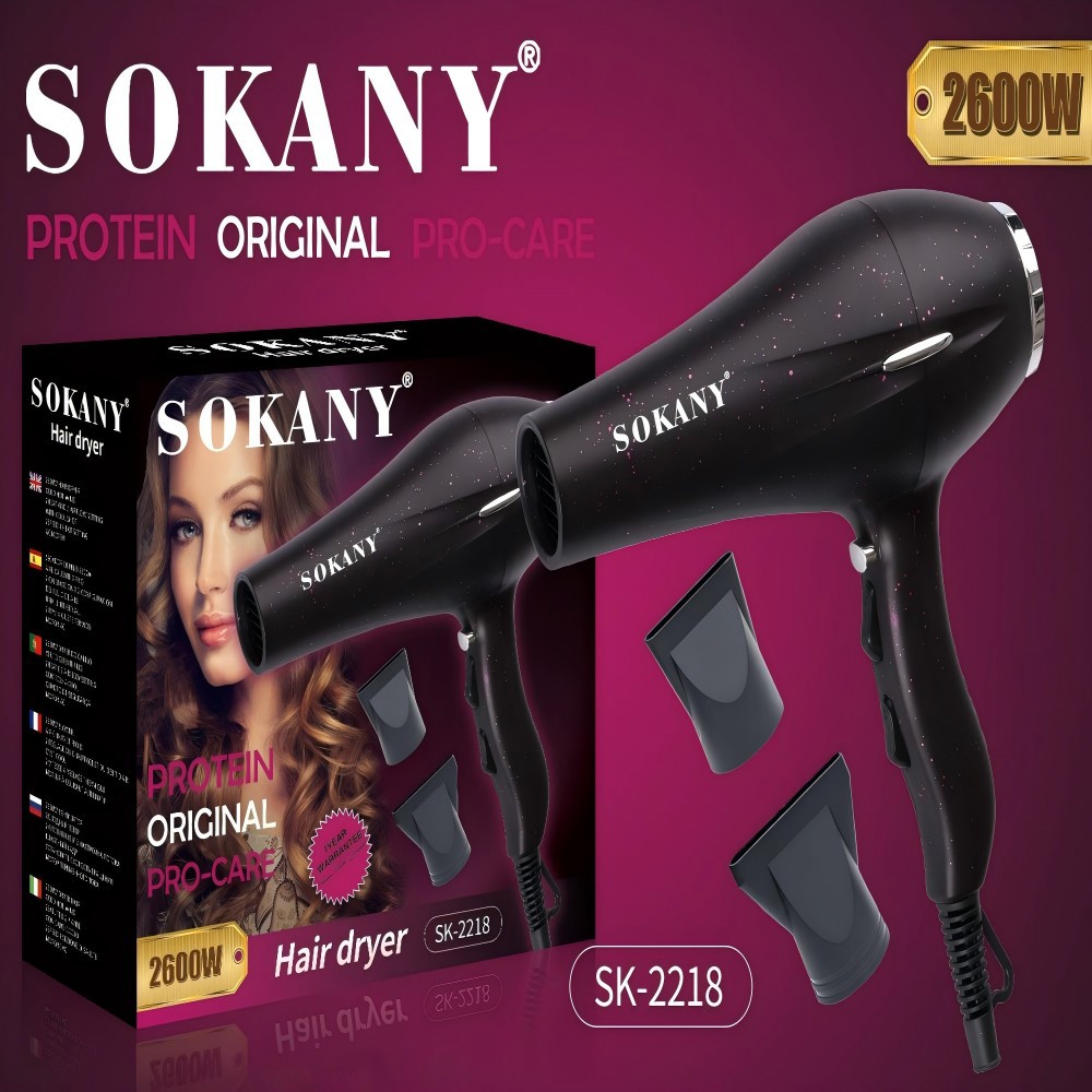 European cross-border SOKANY2218 hair dryer 220v high-power hair dryer hotel household hairdry