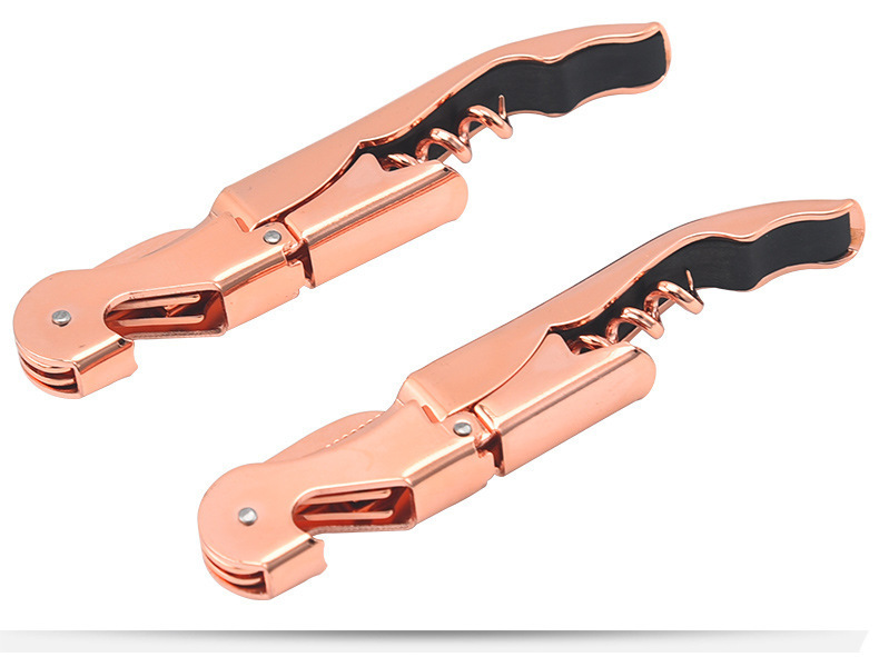 Wholesale Rose Gold Bottle Opener, New Red Wine Bottle Opener, Wine Bottle Opener