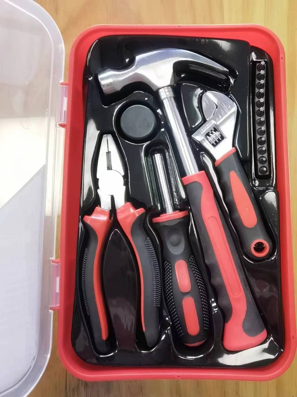 家用组合工具钢丝钳接杆活板羊角锤锤子套批头组套