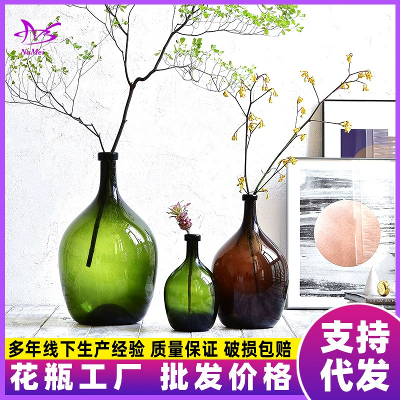 Современный премиум-смысл новый висячий колокол прозрачная стеклянная ваза