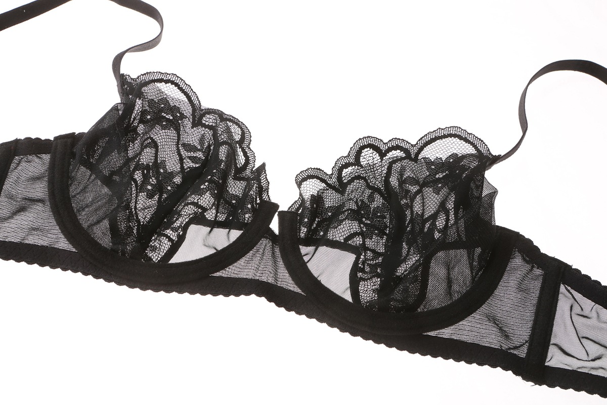 Women's Bra And Briefs Set Lace Perspective Thin Bra For Ladies_voghion.com