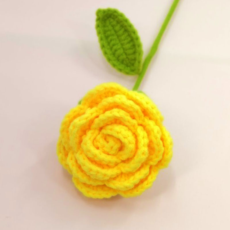 Producto terminado-rosa amarilla