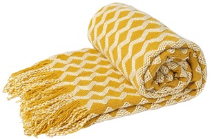 Factory Direct Supply Customized Fashionable Warm Lightweight Sofa Bed Casual Knitted Throw Blanket Knitted Blanket Woven Blanket