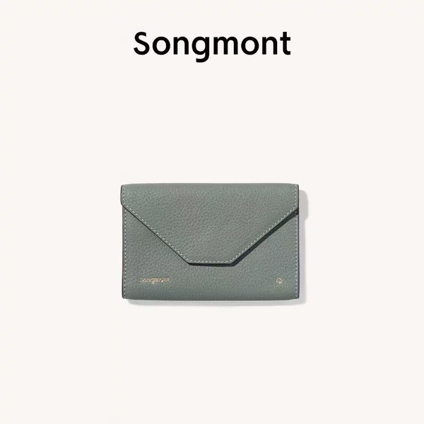 Sit and forget card holder-thin ink gray