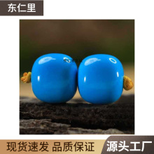 天然原矿高瓷绿松石老型桶珠配珠散珠隔珠顶珠腰珠佩珠单颗珠批发