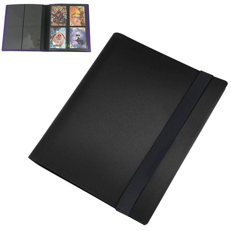 Libro de cartas de gran capacidad de nueve cuadrículas Libro de colección de cartas Ultraman Game King PTCG Star Card Book 360 Card Spot