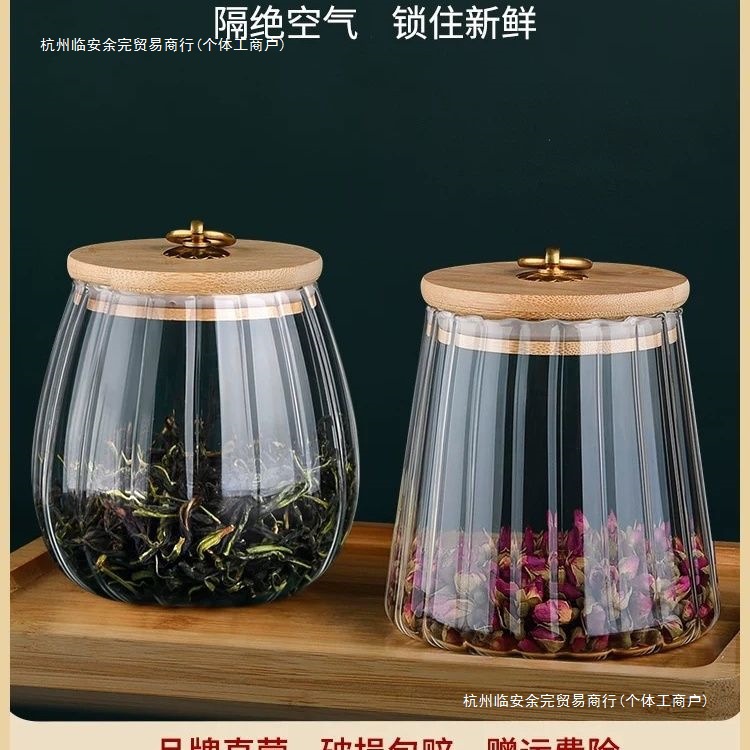 Capacious Puerh tea, glass flavored tea