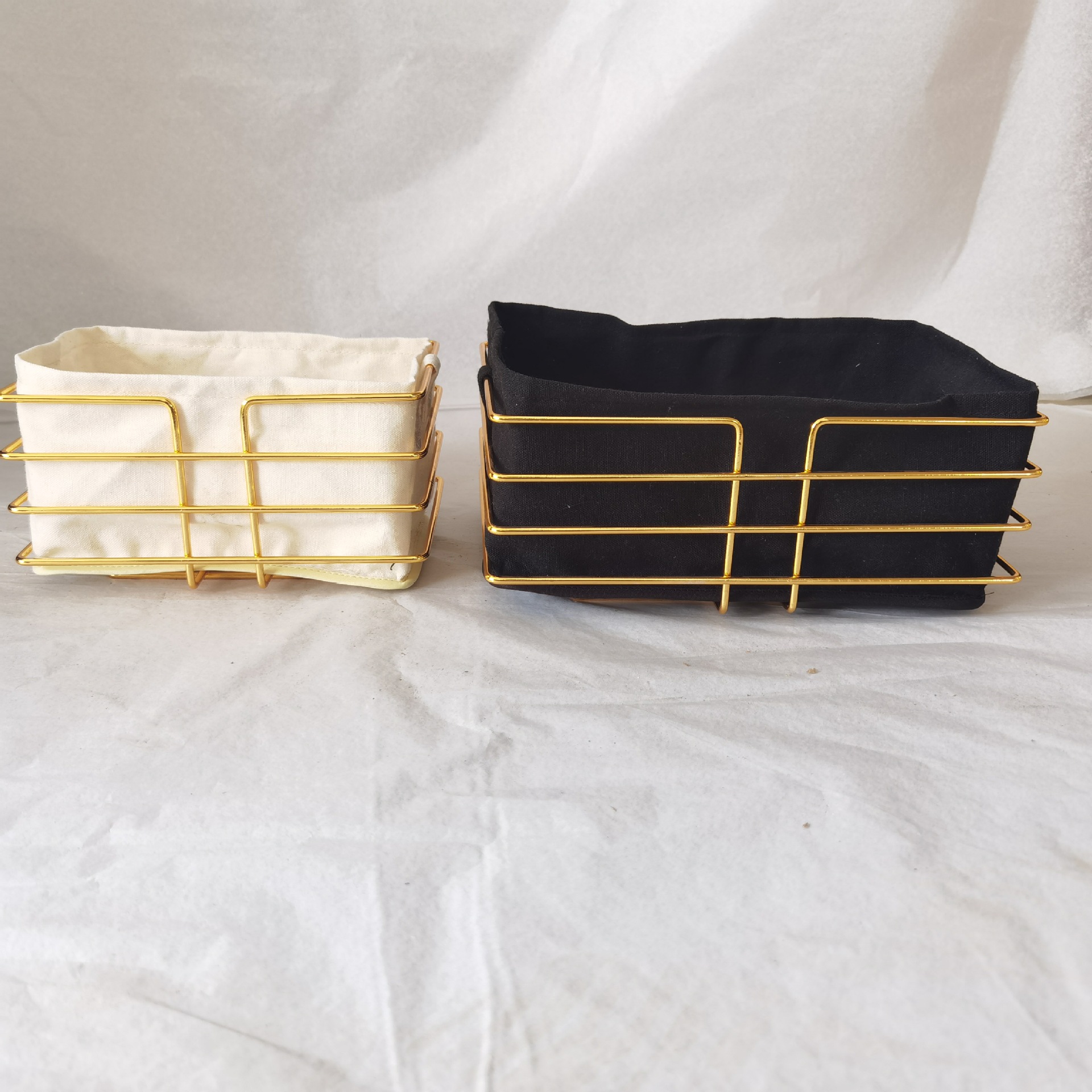 面包篮铁布艺可拆卸