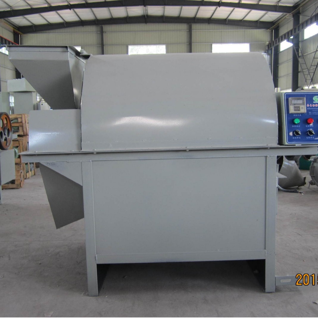 滚筒炒籽机 封闭式炒料机 菜籽花生炒货机 温控炒籽机多少钱一台