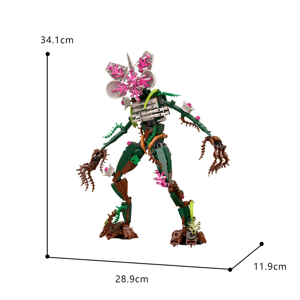 MOC: Демогорчид Модели из телешоу Конструктор Игрушек 41