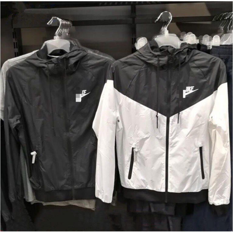 Spring and Autumn Thin Jackets, New Windproof Hooded Jackets, Loose Sports Casual Running Jackets, Sun Protection Tops for Men and Women