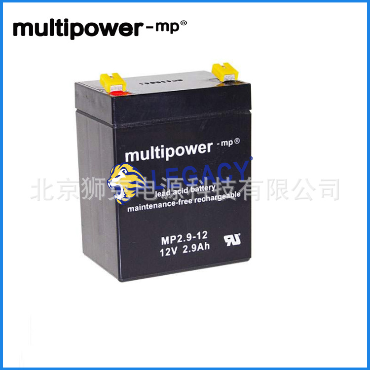 multipower蓄电池MP2.9-12多电源蓄电池销售