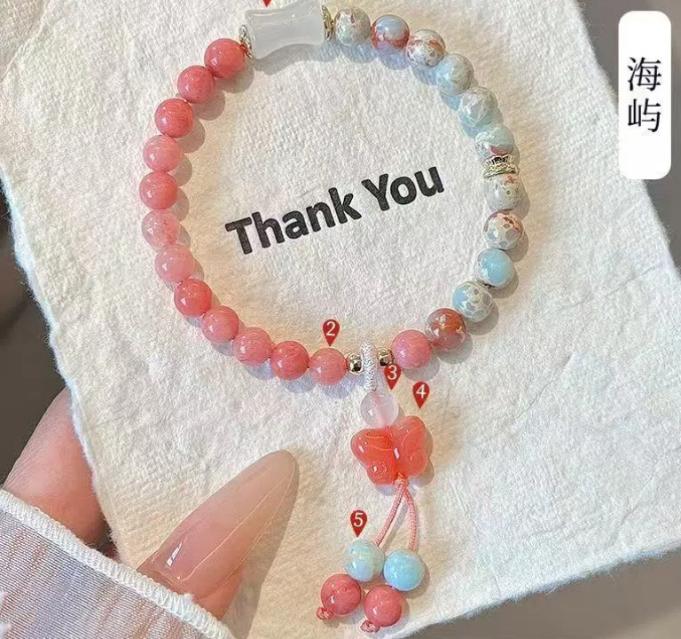 中国風の新しい中国風の寿山石ダブルサークルブレスレット絶妙なハイエンドニッチライト高級カップルブレスレットハンドジュエリー女性用
