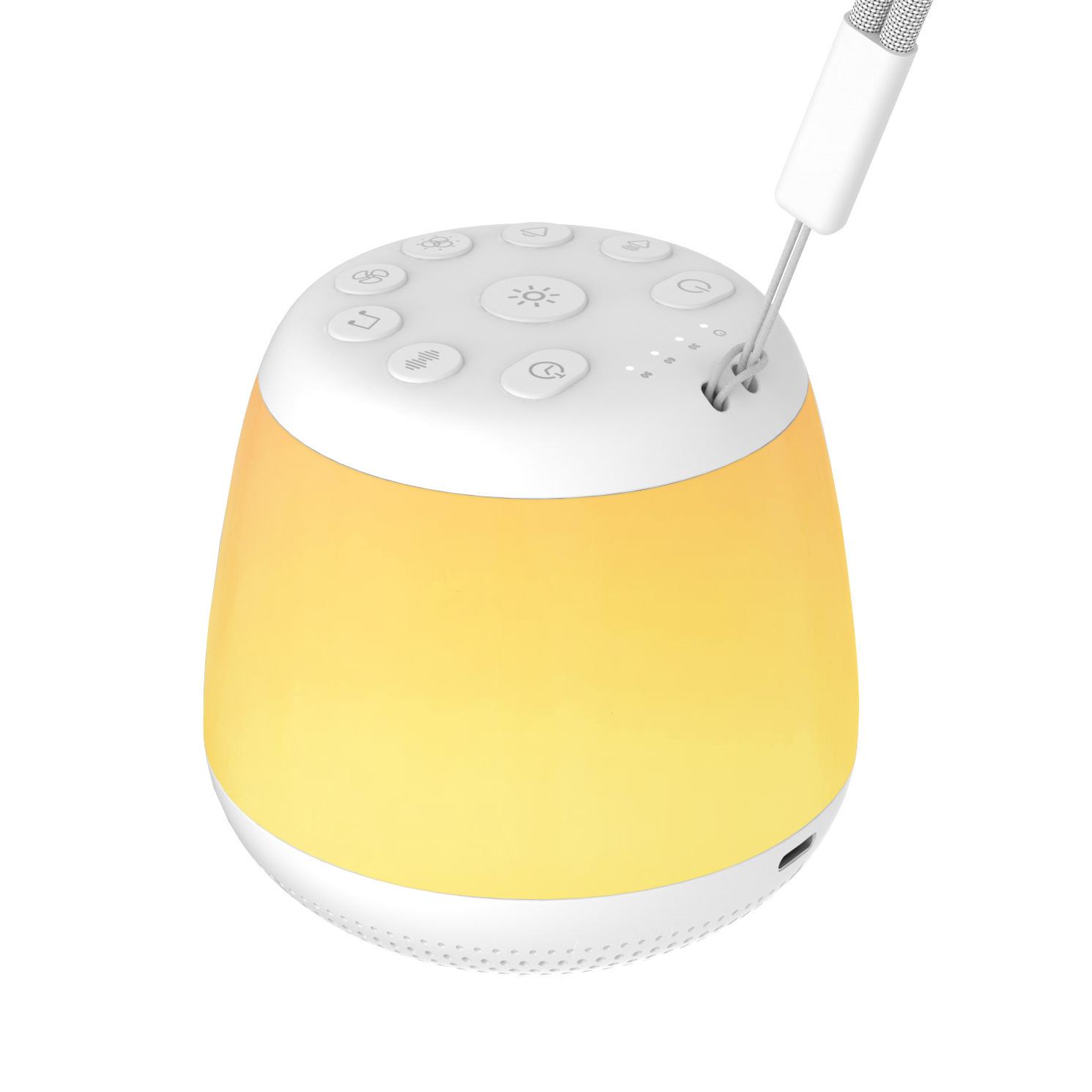 Máquina de sueño de la música instrumento de sueño de ruido blanco sueño profundo batería incorporada altavoz portátil bebé calmante audio