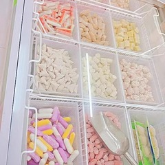 スーパーばら売り食品展示箱冷凍庫専用団子麻辣湯冷練酸野厚プラスチック箱長方形