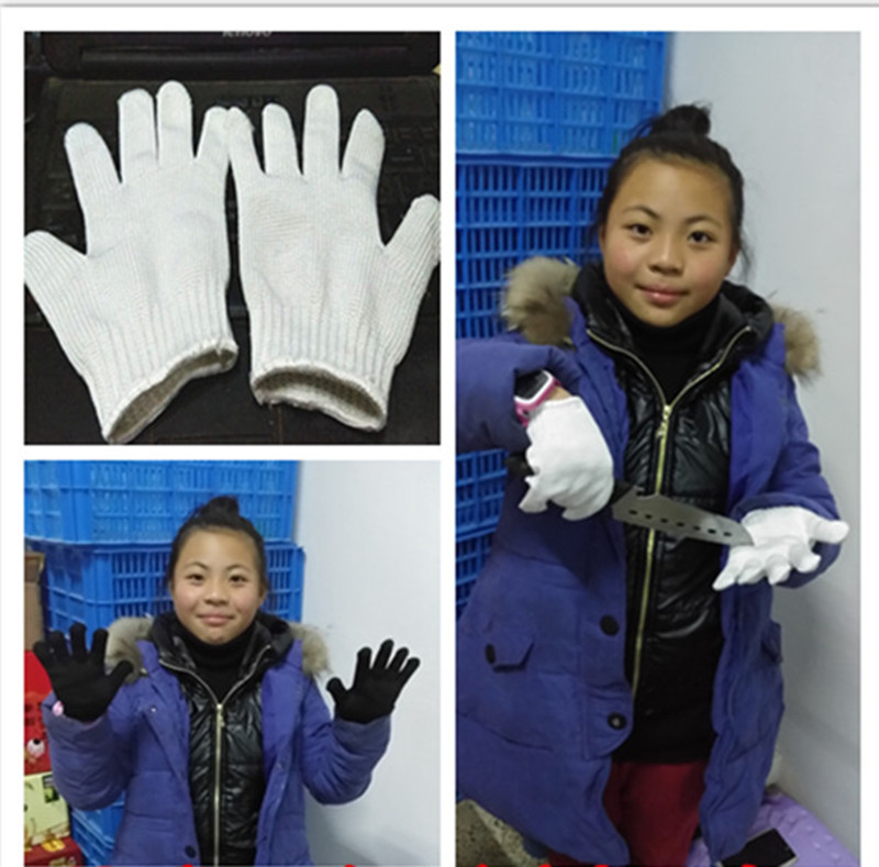 儿童手套5级钢丝 厨房切菜木工纂刻滑冰园艺幼儿园宝宝