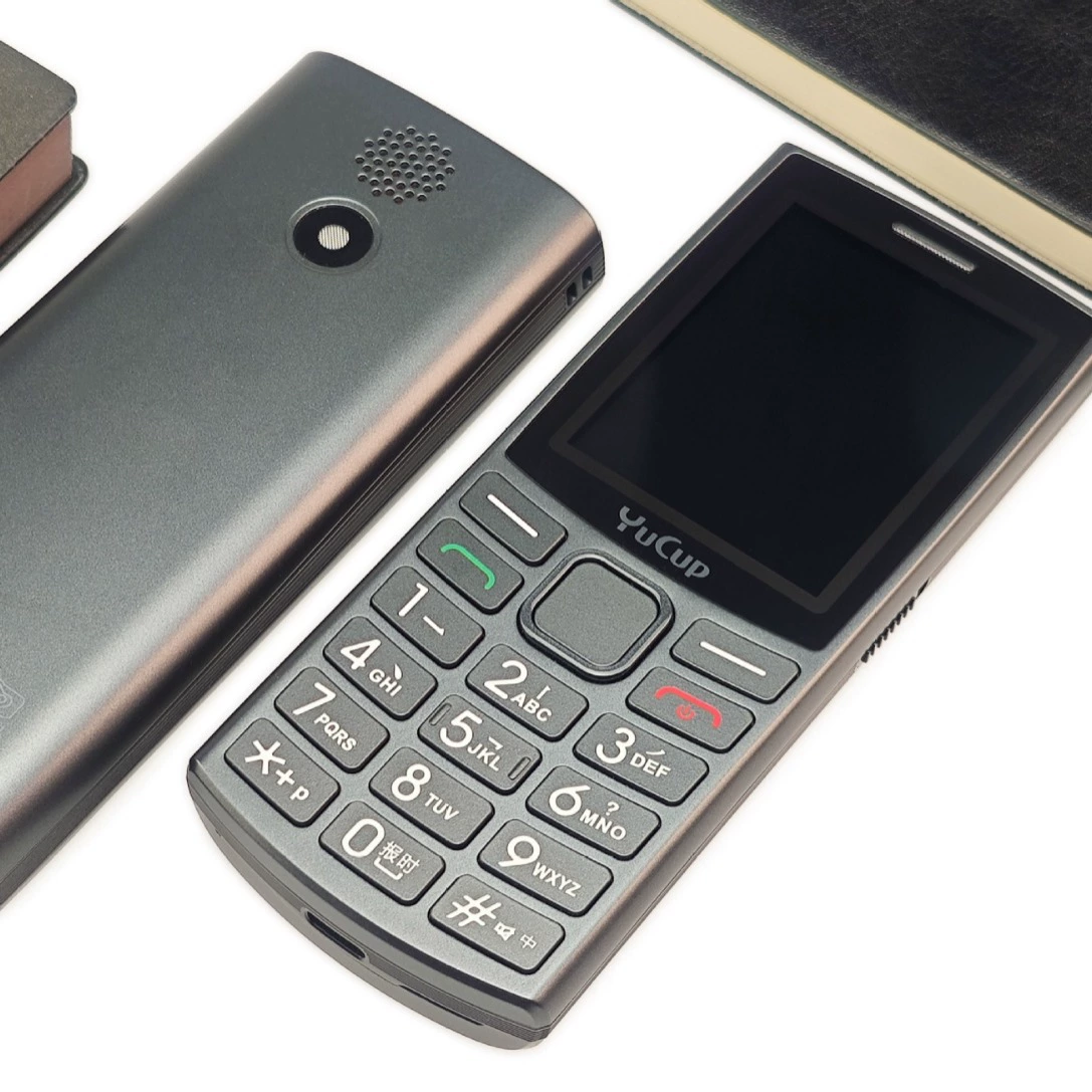 Mobile phone for elderly, support function for all network communication standards, 4G, vibration, geolocation function