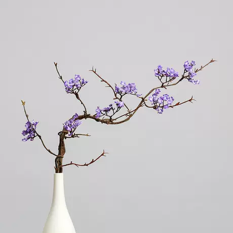 Small Floral Branches Purple