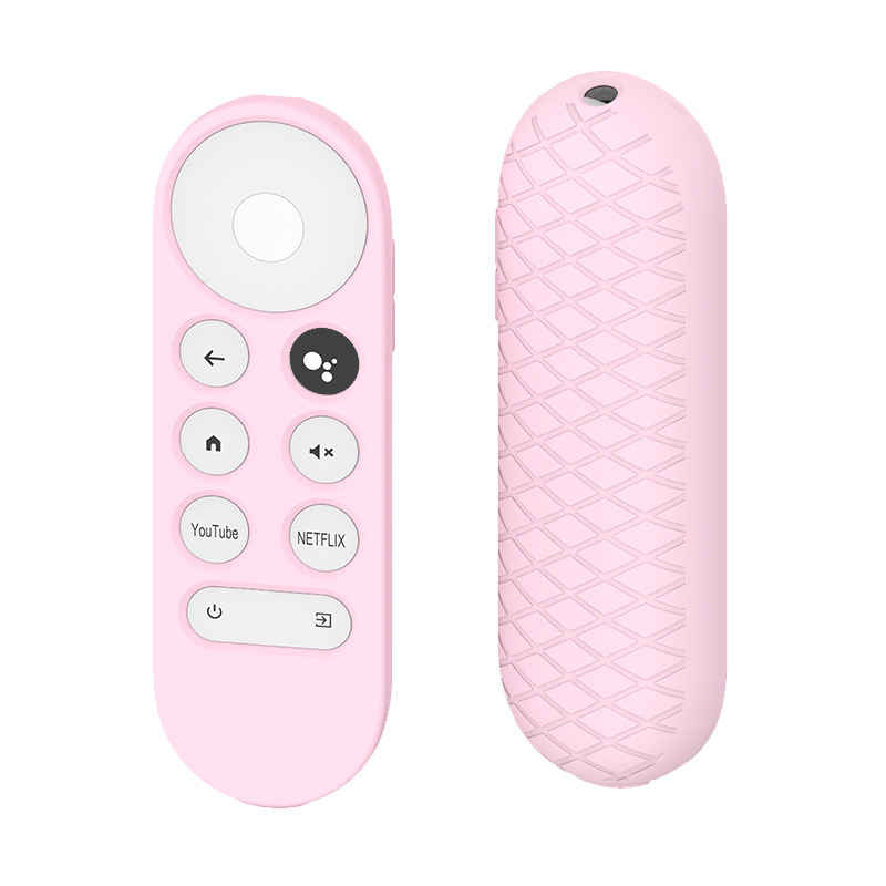 Aplicable al nuevo control remoto Google Chromecast 2020 cubierta protectora de silicona control remoto Google TV