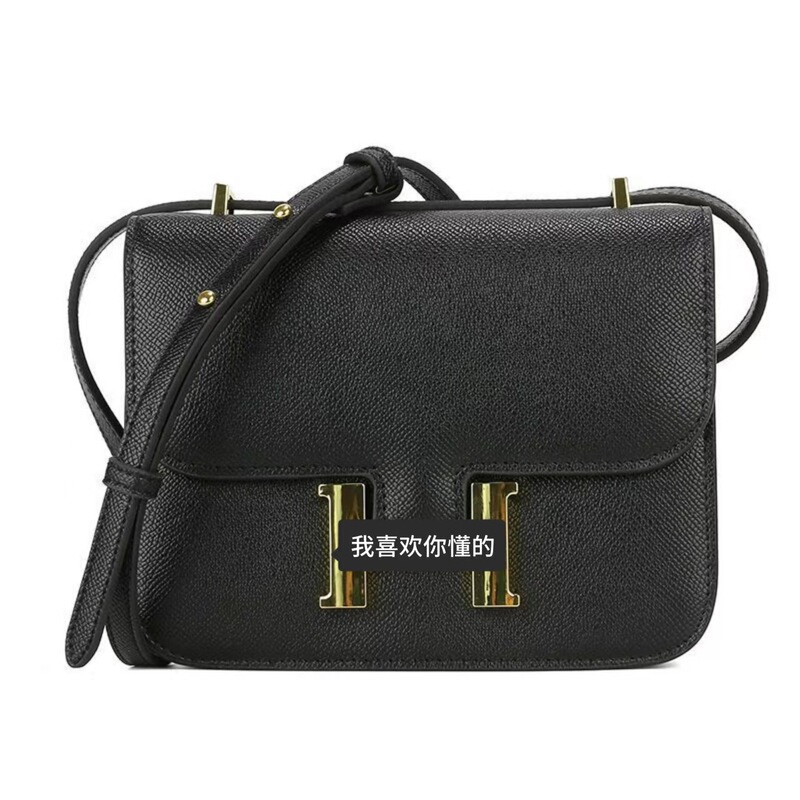 Cross-Border 2025 Foreign Trade Palm-Patterned Two-Layer Cowhide Women's Bag Kangkang Stewardess Bag Tofu-Shaped Crossbody Women's Bag
