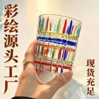 【七夕限定】2026新款手绘玻璃杯定制 | 高颜值ins风情侣对杯礼盒装