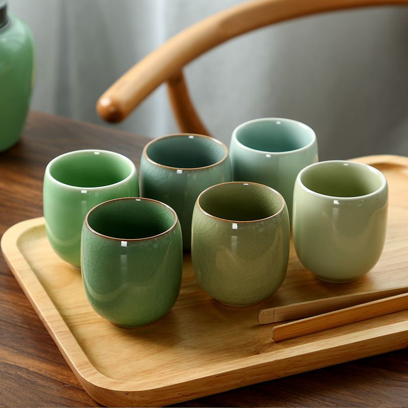 Taza de agua del horno Ru Taza de té Taza de té Taza