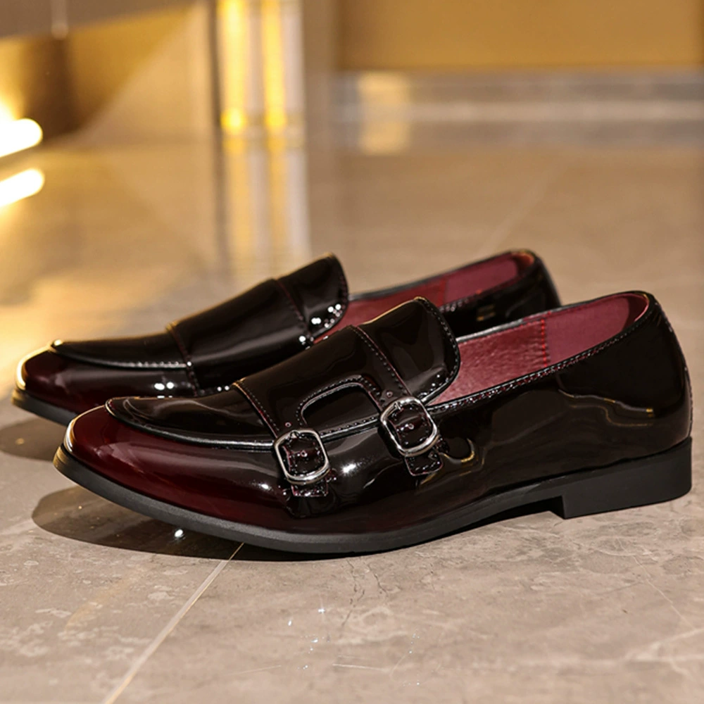 Мужская кожаная обувь по индивидуальному заказу, мужская британская красивая мужская обувь, дышащая и не вонючая нога, деловые кожаные туфли на одну ногу.