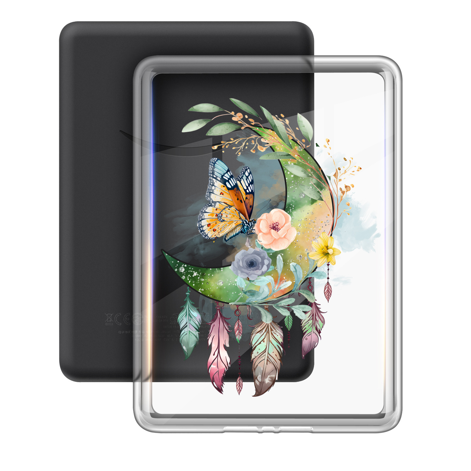 Aplicable en stock para 2024 Kindle Paperwhite6543 acrílico transparente caja protectora pintada caja única