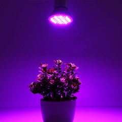 60 個フルスペクトル 3528 SMD 植物ライト 6 ワットバルコニー緑植物 LED 植物成長ライト 85-265V