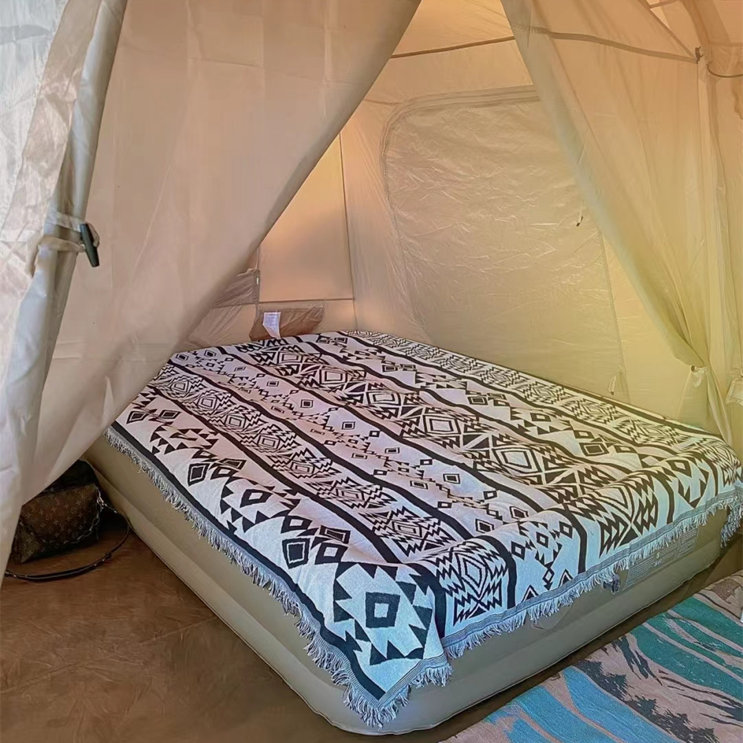 ?도매 캠핑 담요 담요 야외 담요 낮잠 커버 담요 침대 담요 보헤미안 텐트 바닥 매트 장식 카펫