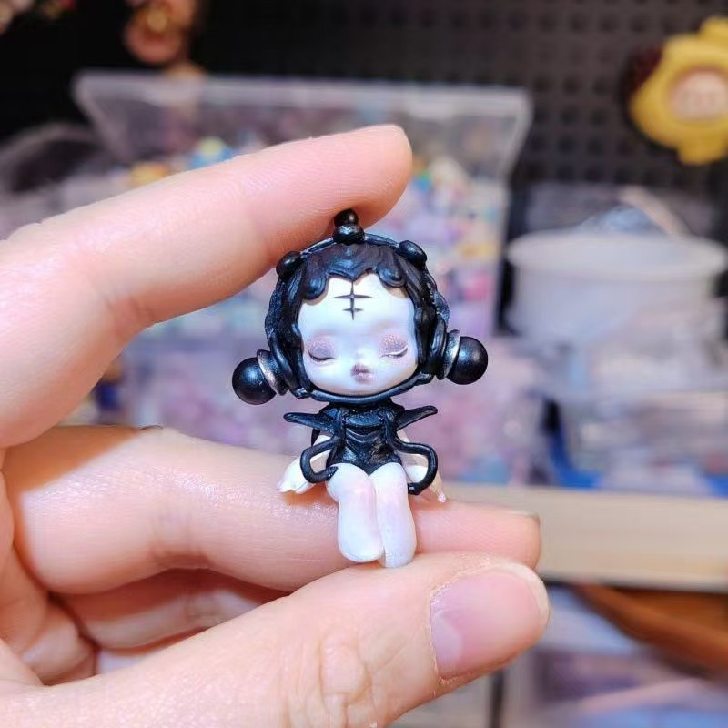 哭娃萌粒眼泪工厂二创改娃任选 可打孔做diy钥匙扣手机链潮玩配件|undefined