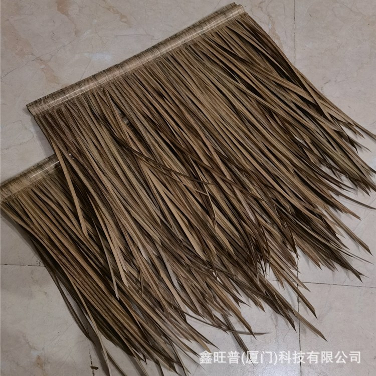 仿真PVC茅草HDPE塑料稻草工程专用耐用自然蓬松工厂直销价格优惠