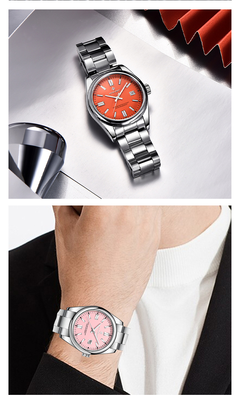 Stainless Steel Quartz Wristwatch - Image 10