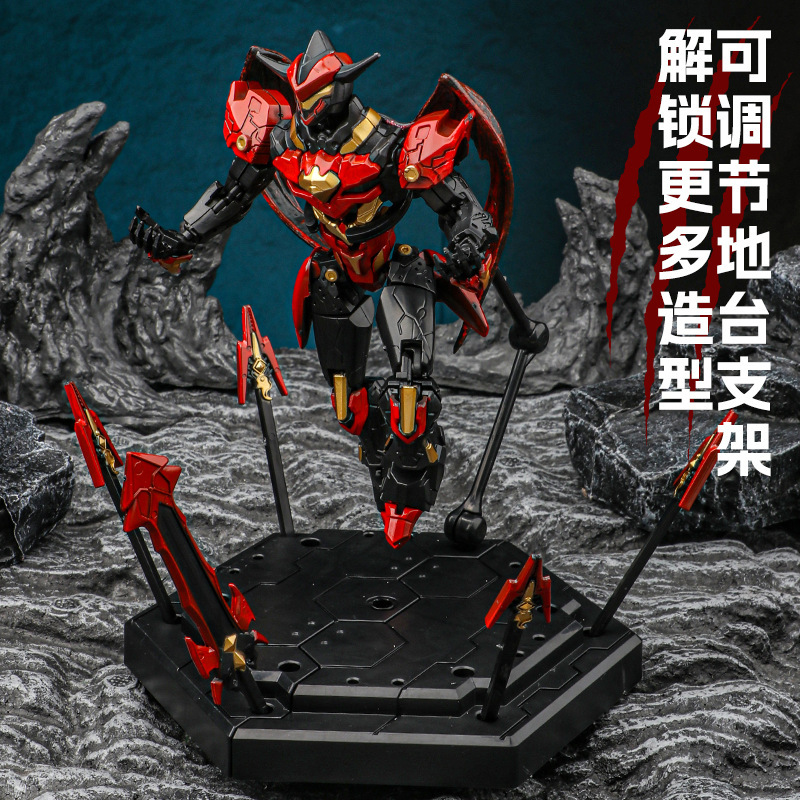 シャドウガンダークブレードフィギュアモデル組み立てメカ関節可動人形ビルディングブロック装飾品スターディガモデル|undefined
