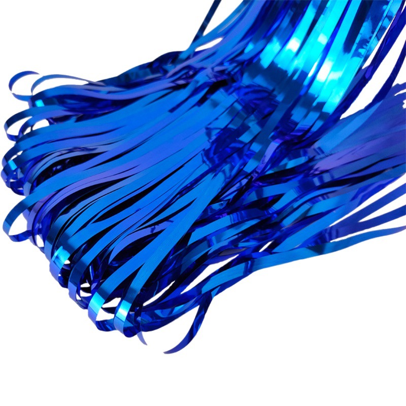 Cortina de seda de lluvia de fiesta cortina de puerta de seda de lluvia transfronteriza accesorios de decoración de fiesta diseño de fondo de boda cortina de puerta de seda de lluvia brillante