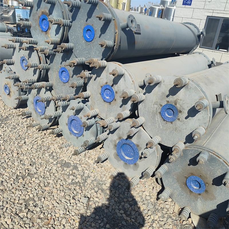 二手5-15立方石墨冷凝器 列管式冷却设备 化工用