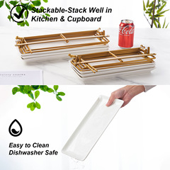 Amazon cake ceramic dessert stand three-tier fruit plate tray hotel dessert counter buffet display rack wholesale