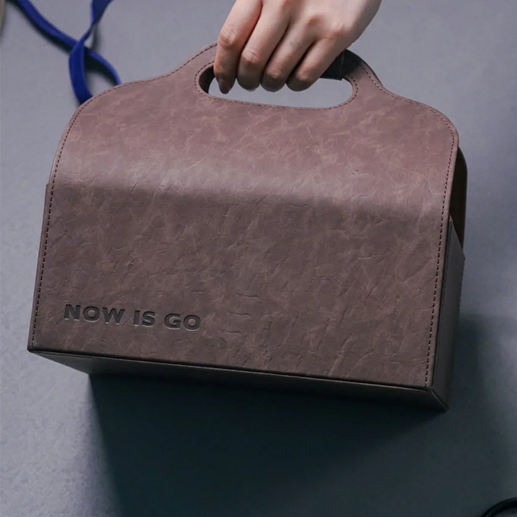 Business Gift Box Handbag Gift Box Packaging Box Liquor Handbag Gift Packaging Leather Box Holiday Large Packaging Box