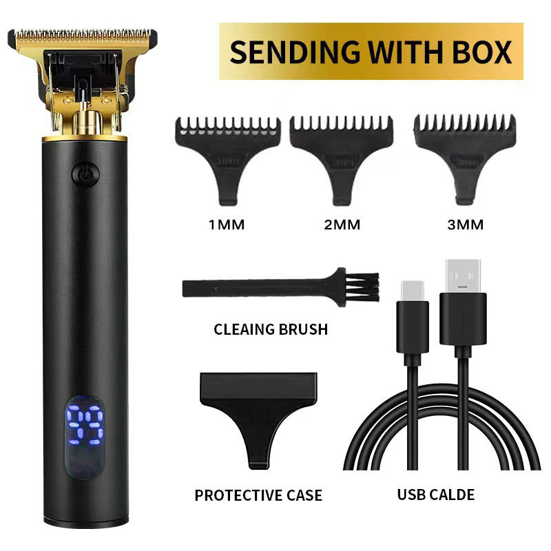 T9 Electric Hair Clipper Rechargeable Trimmer For Oily Bald Hair Shaver Home Personal Care Appliances_voghion.com