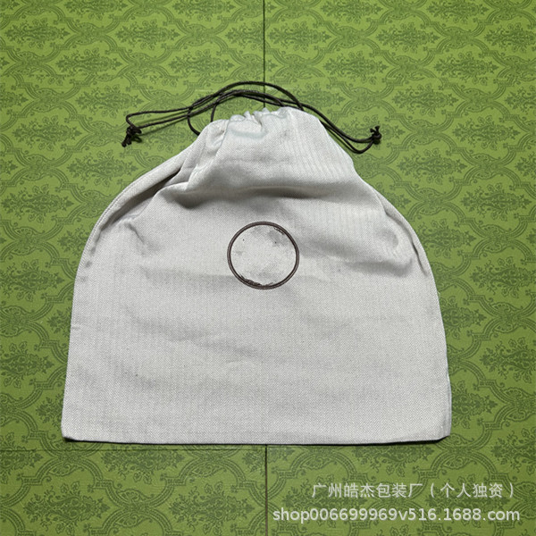 大牌棉布袋鞋子包包防尘袋束口袋现货抽绳布袋棉麻布袋束口袋
