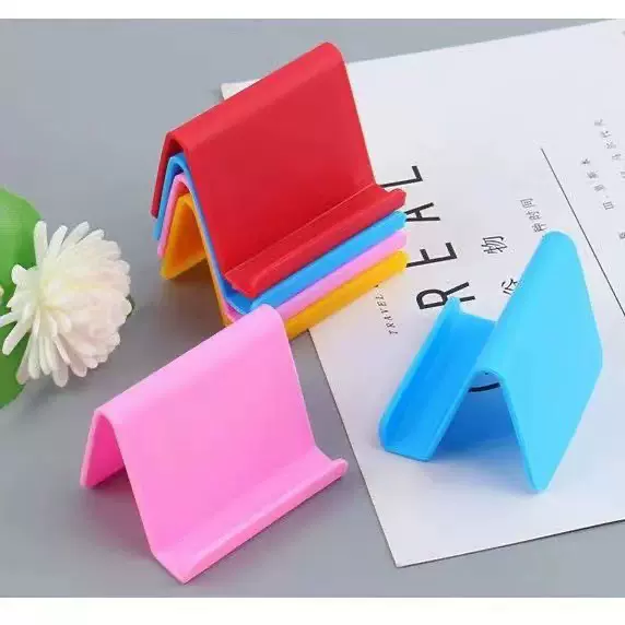 手机直播支架创意桌面床头通用懒人追剧便携塑料平板架子简约