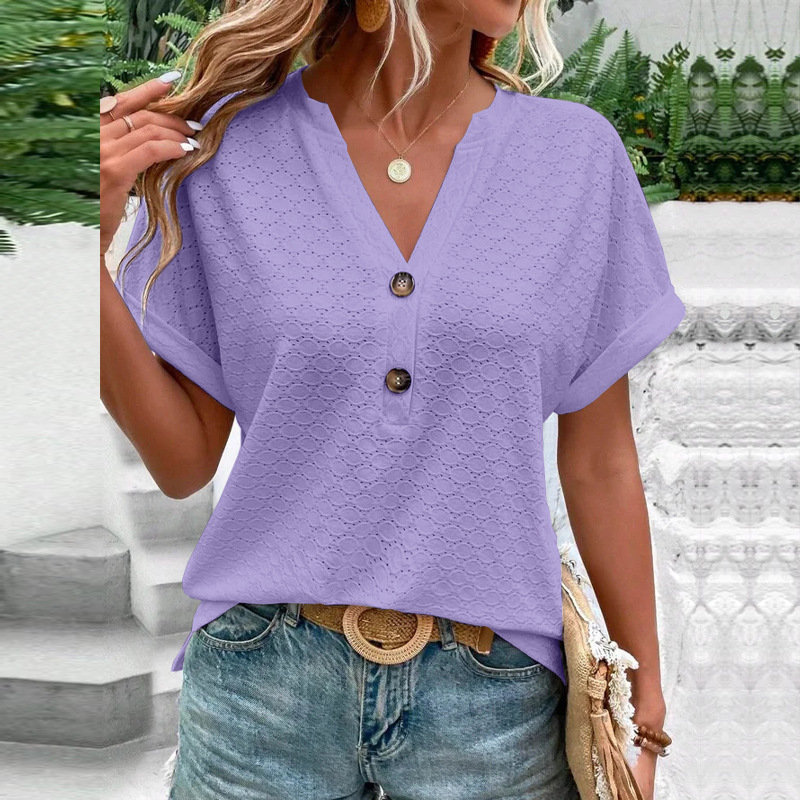 2026 Spring Summer European And American Cross-Border Independent Station New Women's Fashion Casual Solid Color_ecoleips.com