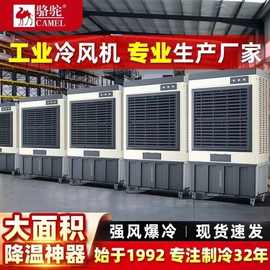 骆驼工业冷风机大型空调扇制冷强风移动冷风扇养殖工厂车间水空调