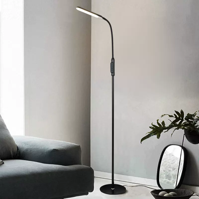 智能控制简约落地灯调光遥控定时北欧落地灯客厅钢琴灯