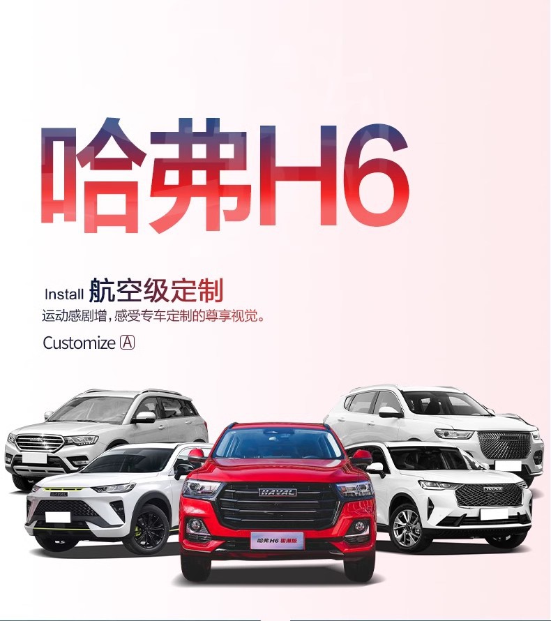 Haval Third Generation H6 National Trend Version Trunk Mat Car Decoration Supplies Accessories Collection Great Wall Harvard Trunk Mat