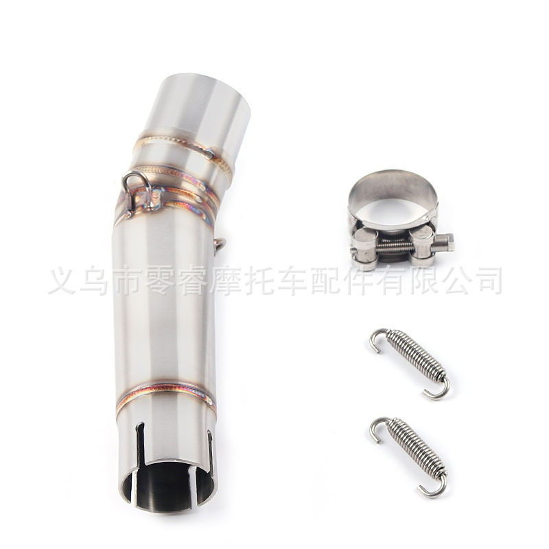Motorcycle Exhaust Pipe Suitable for Honda Nc700 Nc750 Nc750X 12-170 Modified Middle Section Silencer
