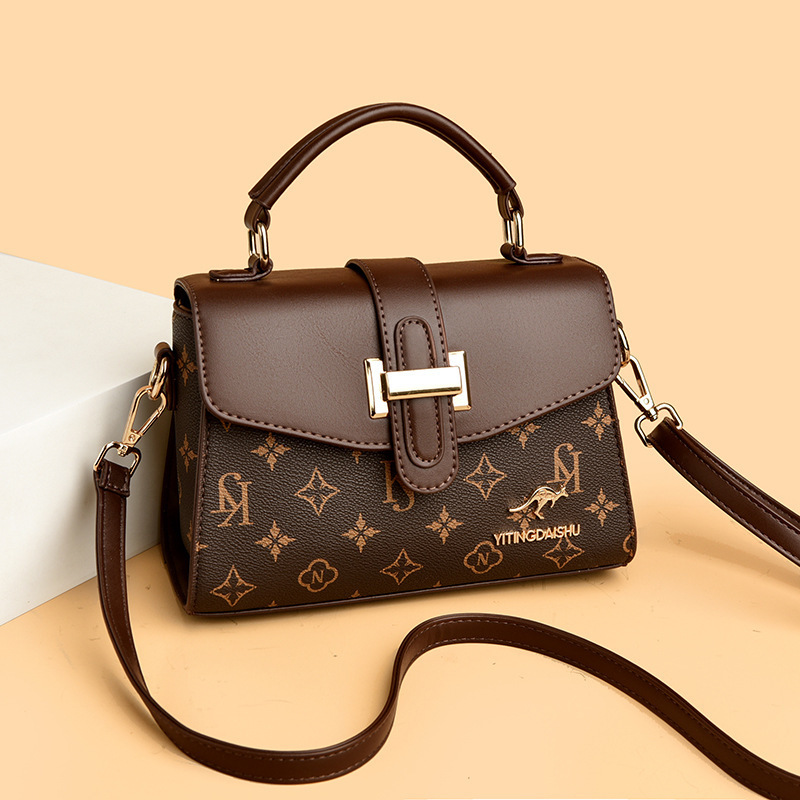 Cross-Border Bags for Women Commuting Versatile Women's Portable Mother Bag 2025 New Large Capacity Soft Leather Crossbody Shoulder Bag