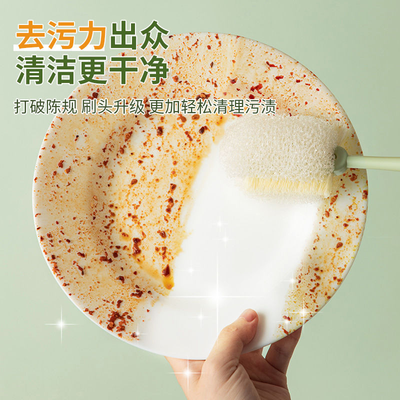 Двусторонняя губчатая меняемая щетка для бутылочек для дома, кормящие бутылочки